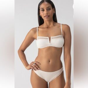 Sanctuary Bandeau Top & High Rise Bikini Bottom